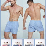 3 Pack Men's Cotton Loose Boxers