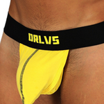 3 Pack Men's Cotton Thongs with Support Pouch