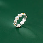 Daisy Crown Statement Ring