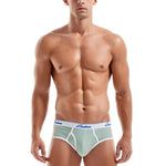 2 Pack Men's Thread Cotton Pouch Briefs