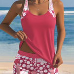 Anna | Tummy Control Supportive Swim Set with Boxer Bottoms