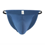 Men's Sexy Big Support Pouch Low-rise String Bikini