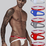 2 Pack Men's Seamless Comfort Stretch Fabric Cooling Touch Breathable Jockstrap