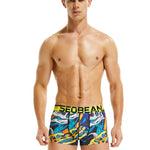 2 Pack Men's Supportive Pouch Anti-Chafing Comfy Waistband Soft Trunks