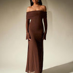 DARCIE™ - Off Shoulder Ruched Sequin Bodycon Evening Gown