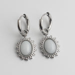 Jolie Earrings Natural Stone Stainless Steel