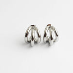 Modern Double Hoop Earrings