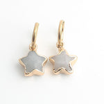 Starry Lovely Stone Earrings