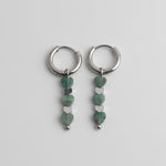 Triple Heart Earrings