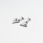 Chic Double Heart Studs