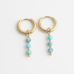 Mon Cheri Earrings Natural Stone