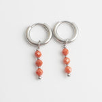 Mon Cheri Earrings Natural Stone