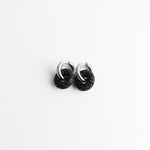 Crystal Circle Drop Earrings