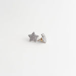 Pave Star Stud Earrings