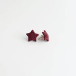 Pave Star Stud Earrings