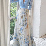 Abigail™ - Maxi Dress with Dazzling Floral Print