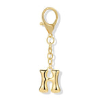 Bubble Initial Letter - Bag Charm