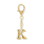 Bubble Initial Letter - Bag Charm