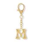 Bubble Initial Letter - Bag Charm