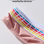 3 Pack Men's Ice Silk Middle-Rise Summer Thongs