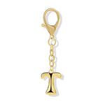 Bubble Initial Letter - Bag Charm