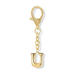 Bubble Initial Letter - Bag Charm