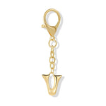 Bubble Initial Letter - Bag Charm