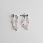 Lea Sleek Multiple Stone Stud Earrings