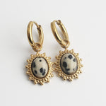 Jolie Earrings Natural Stone Stainless Steel