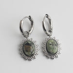 Jolie Earrings Natural Stone Stainless Steel