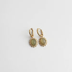 Jolie Earrings Natural Stone Stainless Steel