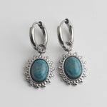 Jolie Earrings Natural Stone Stainless Steel