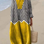 Ashley - Geometric Vintage Dress