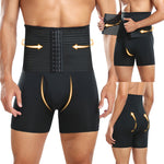 Men's Tummy Control Boxer Briefs with Open Fly