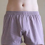 Men's Striped Thin Breathable Comfortable Trunks