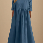 Emily | Classic Mid Sleeve Dress