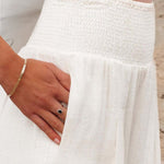 Krista | High Waist Cotton Pants