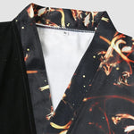 Printed Kimono Pajamas For Men