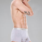 Men's Mesh Breathable Separate Pouch Skin-Friendly Trunks