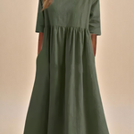 Emily | Classic Mid Sleeve Dress