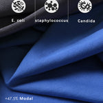 3 Pack Men's Breathable Divided Double Pouch Boxer Briefs