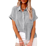 Kyleigh | Lightweight Shirt with Front Pocket