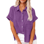 Kyleigh | Lightweight Shirt with Front Pocket