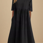 Emily | Classic Mid Sleeve Dress