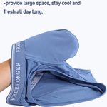 FreeLonger Men's Comfy Separate Support Pouch Briefs
