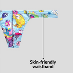 2 Pack Men's Low-Rise Sexy Print Thong