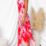 Celeste | Vibrant Tropical Evening Dress