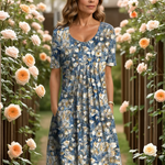 Ruth | Elegant Dress with Tummy Coverage