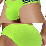 2 Pack Men’s Sexy Threaded Fabric Bikinis