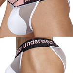 2 Pack Men’s Sexy Bikini with See-through Pouch
